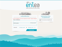 Tablet Screenshot of entea.fr